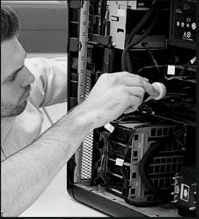 imagem de limpeza interna de computador